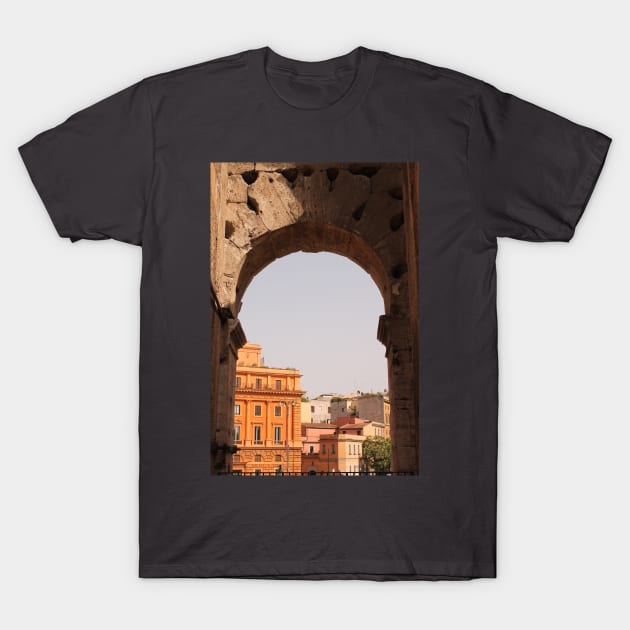 View From The Colosseum T-Shirt by Tylos